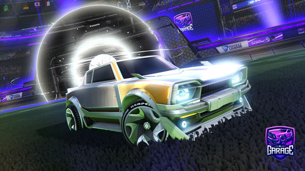 A Rocket League car design from Asinaga