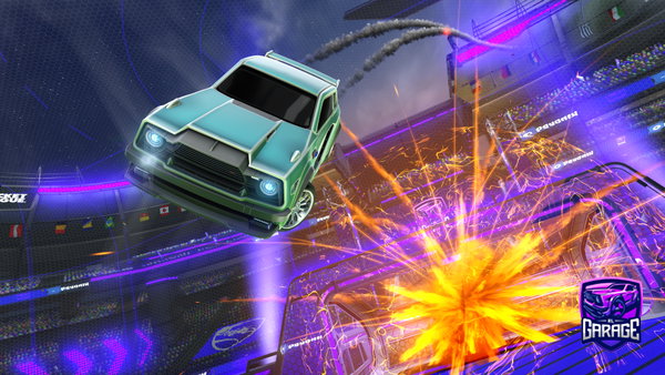 A Rocket League car design from JAG111