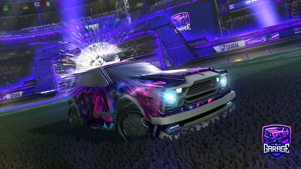 A Rocket League car design from IsakTheNerd