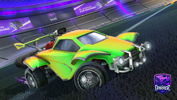 A Rocket League car design from TrotDatBoi
