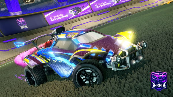 A Rocket League car design from Bilbo_Solteiro