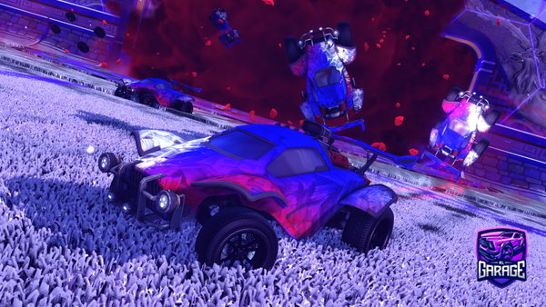 A Rocket League car design from Tryops-bh