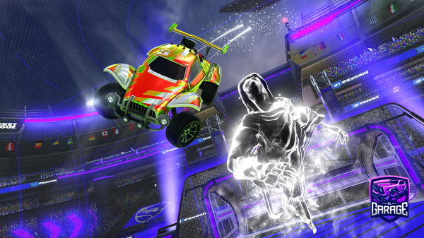 A Rocket League car design from Akinemkoszon14