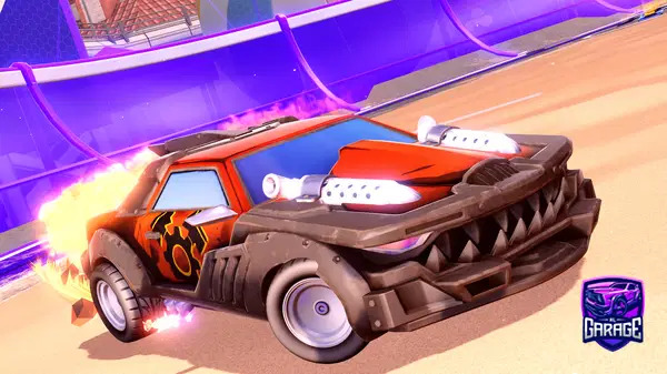 A Rocket League car design from Gizmoutatime