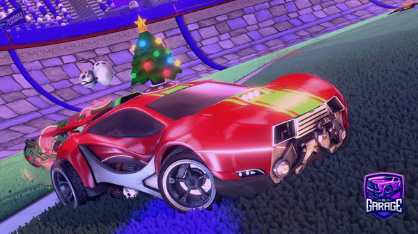 A Rocket League car design from BujiGuy