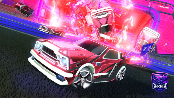 A Rocket League car design from LsmileK