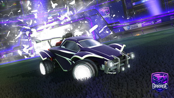 A Rocket League car design from lwhb