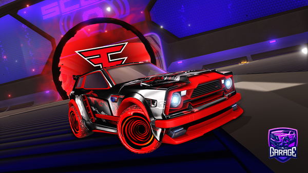 A Rocket League car design from andreamaxedit