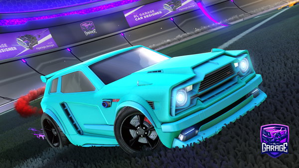 A Rocket League car design from VselBicho