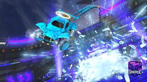 A Rocket League car design from Spaball