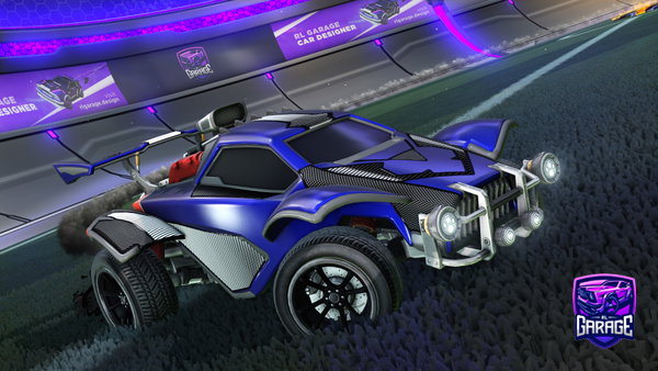 A Rocket League car design from Ghostrex
