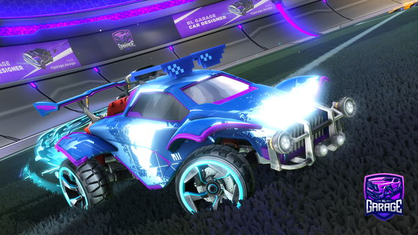 A Rocket League car design from Sparkzy12645