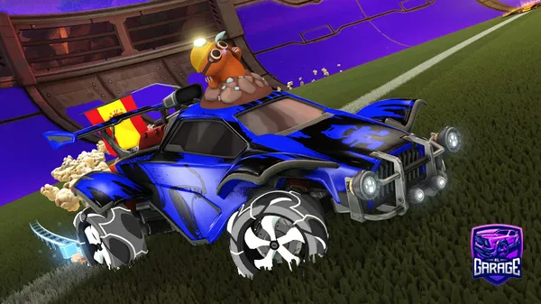 A Rocket League car design from Nassirus847