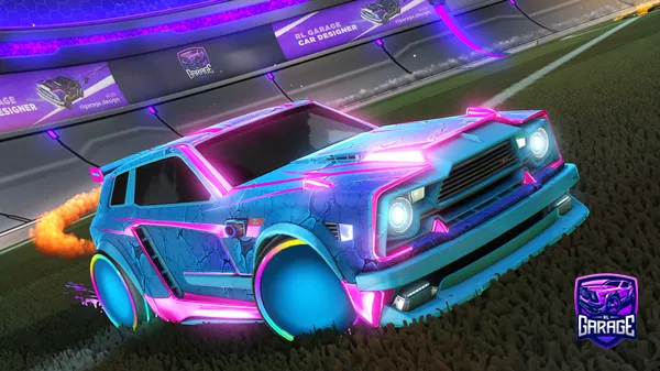 A Rocket League car design from Muddy_bud