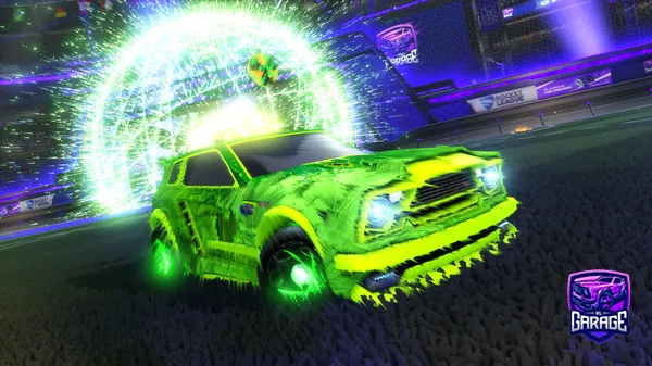 A Rocket League car design from SubsonicGod