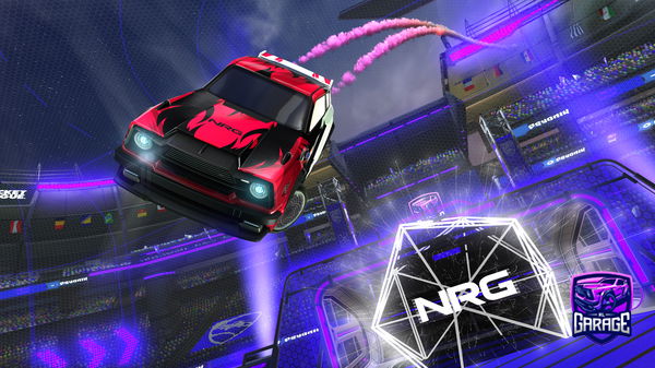 A Rocket League car design from Pororobot03