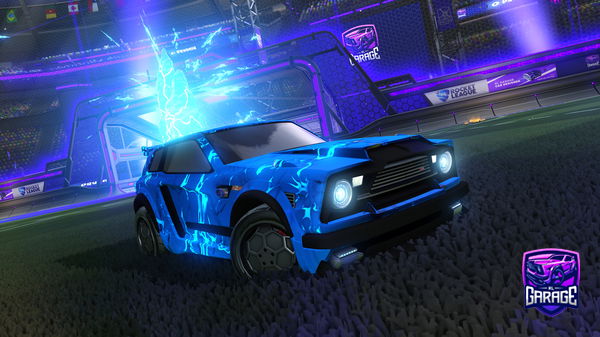 A Rocket League car design from CosmicEclipse274