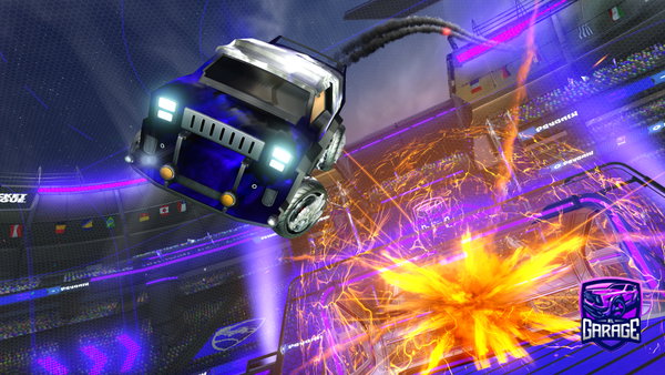 A Rocket League car design from IkBenCooler