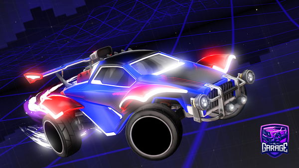 A Rocket League car design from -KOS-