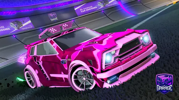A Rocket League car design from jurucutudd