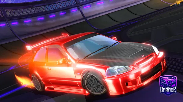 A Rocket League car design from MonkeyDAstra