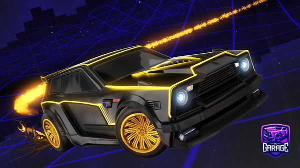 A Rocket League car design from 1MahdaWi