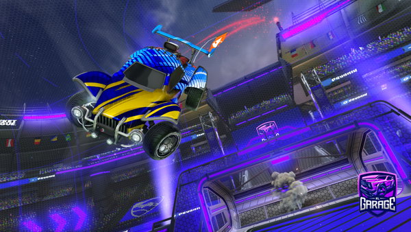 A Rocket League car design from Bigfatnoseman
