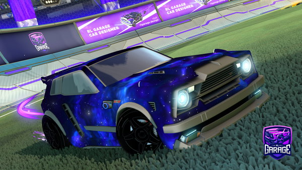 A Rocket League car design from Mystifae