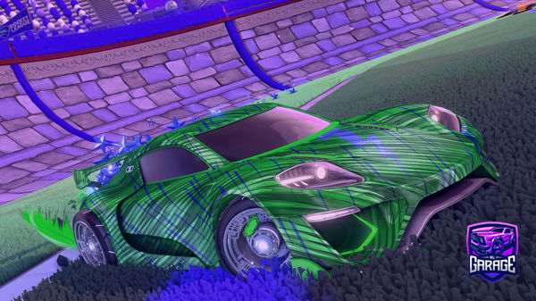 A Rocket League car design from TydroRL_TTV