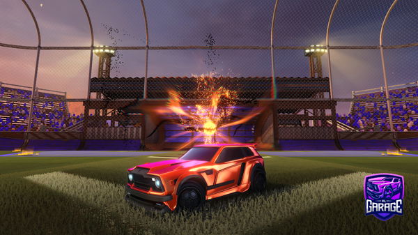 A Rocket League car design from BSVHush86