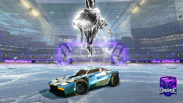 A Rocket League car design from IDENMAX1