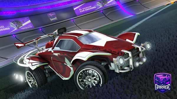 A Rocket League car design from Fxstx