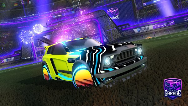 A Rocket League car design from Bad_realbad