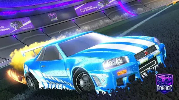 A Rocket League car design from bigdiddy12