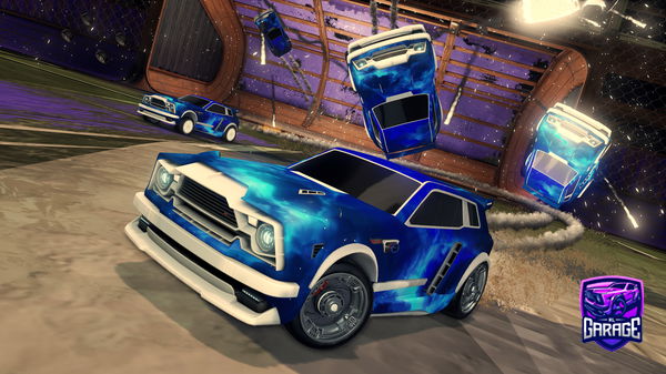 A Rocket League car design from ZannyX