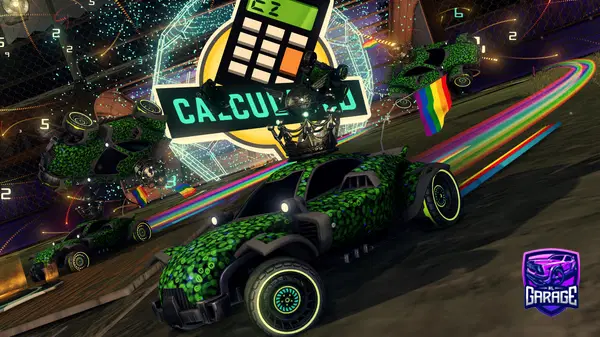 A Rocket League car design from Creepy3948