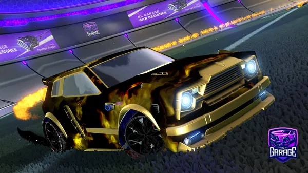 A Rocket League car design from JGolzXbox