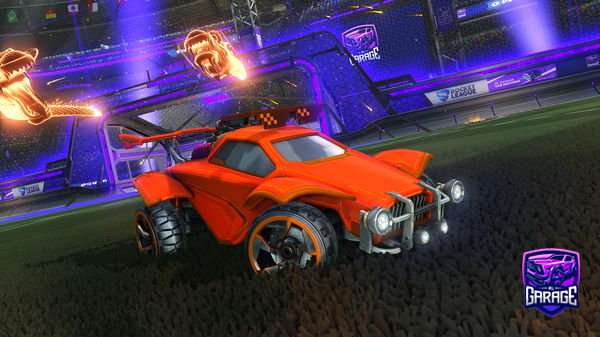 A Rocket League car design from zoko224