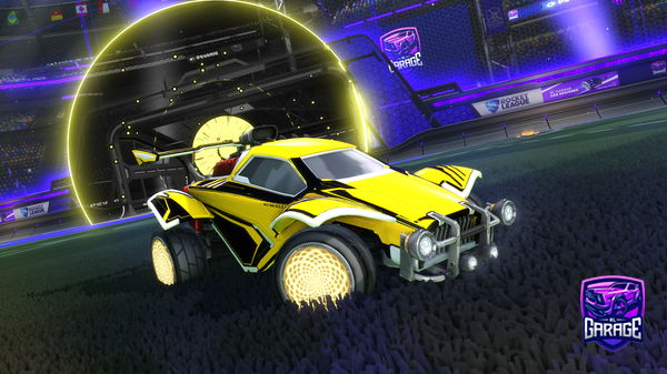 A Rocket League car design from Llorenzogr