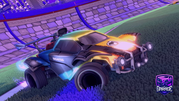 A Rocket League car design from Air_forceboy