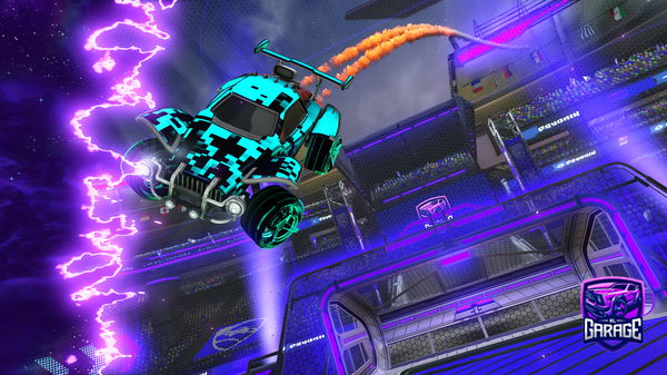 A Rocket League car design from eepy-potato