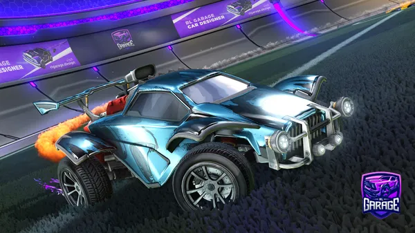 A Rocket League car design from DunnitRL_on_YT