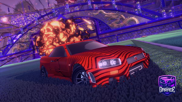 A Rocket League car design from GamerLovesGaming