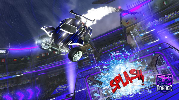 A Rocket League car design from TSBGamer09