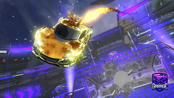 A Rocket League car design from Thiago237