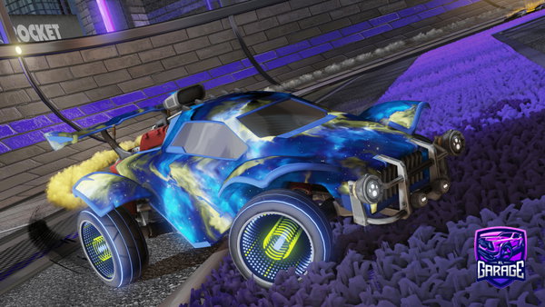 A Rocket League car design from Bikeal