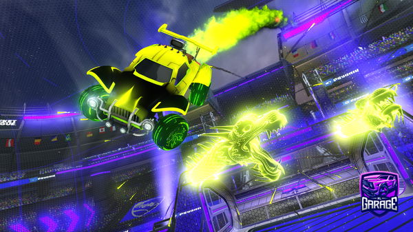 A Rocket League car design from winbros10