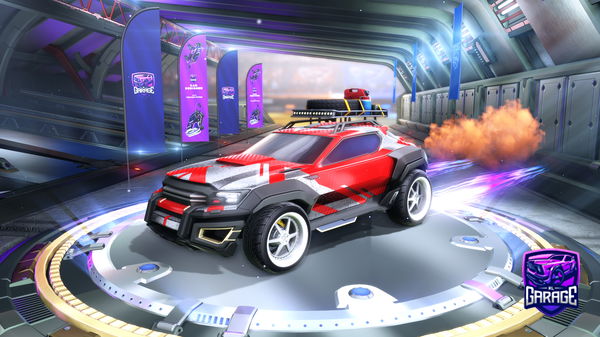 A Rocket League car design from Unga_bunga345