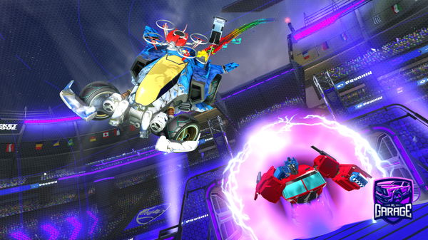 A Rocket League car design from GUTIGG