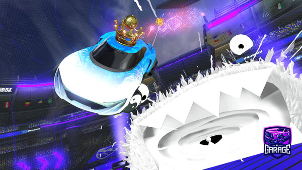 A Rocket League car design from RawContainer3442